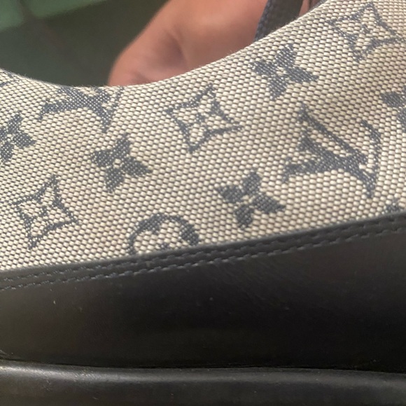 Authentic Louis Vuitton Denim Sneaker - Picture 3 of 4